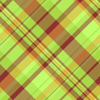 Pano background texture pattern, british check plaid. Pop seamless tartan fabric textile in green and red colors. vector