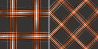 Tartan textile background of fabric check with a texture seamless pattern plaid. vector