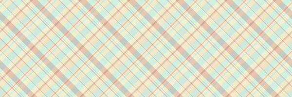 Retail tartan seamless, store textile pattern check. Comfortable plaid texture fabric background in light and grey colors. vector