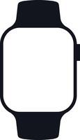 Smart watches linear icon. Wearable electronic devices with latest strap. Simple outlined icon, Smartwatch design symbol for apps UI and websites. illustration vector