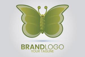 Butterfly logo design. Butterfly design. vector