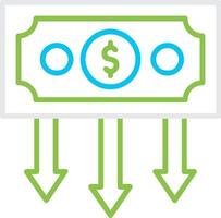 Inflation Creative Icon Design vector