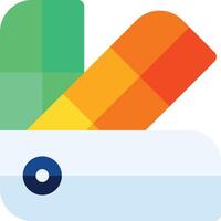 color selection illustration design vector