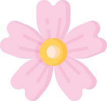 cherry blossom illustration design vector