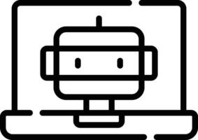 chatbot illustration design vector