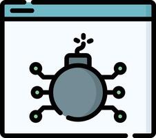 bomb illustration design vector