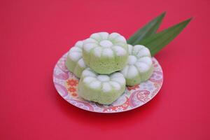 Kue Putu Ayu is one of the traditional wet cakes that have a soft texture. photo