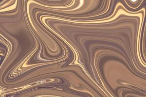 Brown swirl fluid melting flowing liquid motion abstract background photo