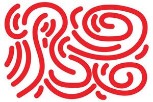 Indonesia Independence Day Celebration Abstract Doodle Background Landscape with Red color for your graphic resource vector