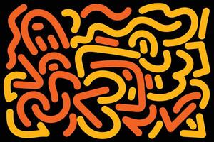 Abstract Background Landscape Shape with Orange color for your graphic resource vector