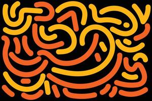 Abstract Background Landscape Shape with Orange color for your graphic resource vector