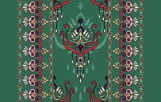 Ethnic tribal fabric patterns For printing carpets, fabric borders, wrapping, wallpaper vector