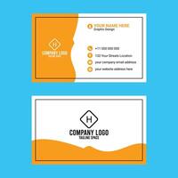 Modern Business Card Design Template vector
