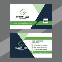 Designing a Professional Business Card Template vector