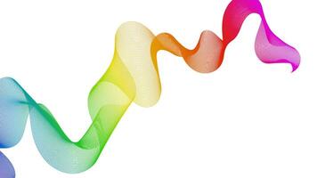 Abstract backdrop with wave gradient lines vector