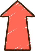 an arrow pointing up on a transparent background png