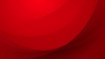 red abstract background with wavy layer and lines vector