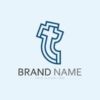letter T logo image and font T design graphic vector