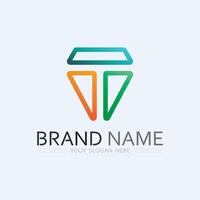 letter T logo image and font T design graphic vector