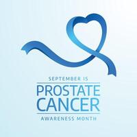 Prostate Cancer Awareness. Flat art design. Ribbon design. Good for usage. Good for template celebration. eps 10. vector