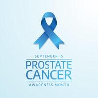 Prostate Cancer Awareness. Flat art design. Ribbon design. Good for usage. Good for template celebration. eps 10. vector