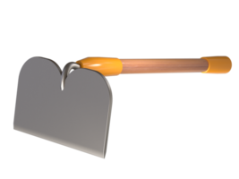3D Realistic Mortar hoe rendering png