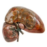Health Problems Caused by Inflamed Liver, Comprehensive Medical Graphics and Detailed Visual Explanations png