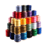 Stack pf Threads on Transparent Background png