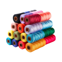 Stack pf Threads on Transparent Background png