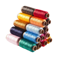 Stack pf Threads on Transparent Background png