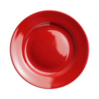 Solid Color Blank Plate on Transparent Background png