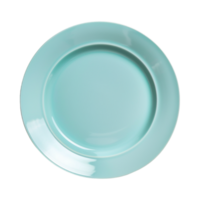 Solid Color Blank Plate on Transparent Background png