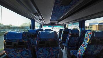 View from pov of bus passenger photo