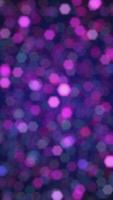 Vertical - abstract bokeh background animation with gently flickering defocused pink and blue bokeh light hexagons. This elegant motion background is full HD and a seamless loop. video