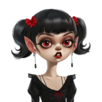 Halloween Dracula vampire on Transparent Background png