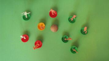 toy football soccer game flat view photo