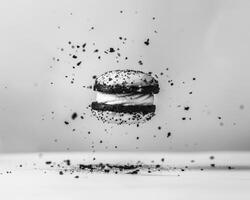 an image of a cookie with sprinkles on it photo