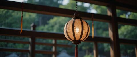 A Japan traditional crafts which is in use for the underside of shrine's roof. photo