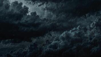 un resumen textura antecedentes ese se parece el caótico belleza de un Tormentoso cielo, con un paleta de oscuro grises y blues, y un dramático, atmosférico calidad. foto