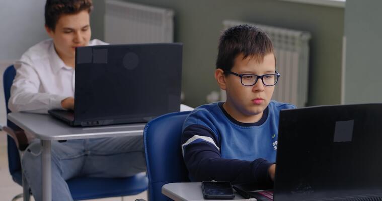 Kids Programming Stock Video Footage for Free Download