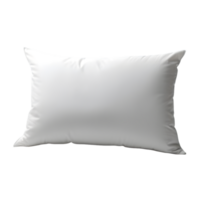 White pillow on transparent background png