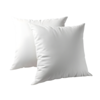 White pillow on transparent background png