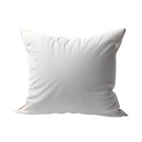 White pillow on transparent background png