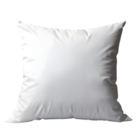 White pillow on transparent background png
