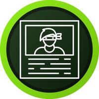 Wanted Creative Icon Design vector