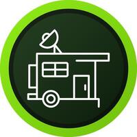 Caravan Creative Icon Design vector