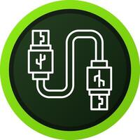 Usb Connection Creative Icon Design vector