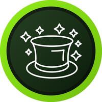 Magic Hat Creative Icon Design vector