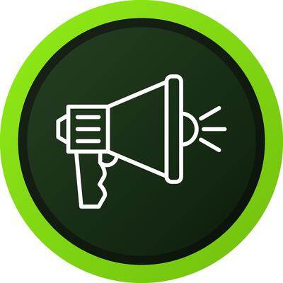 Announce Creative Icon Design