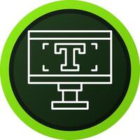 Text Edit Creative Icon Design vector